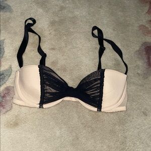 Victoria’s Secret Vintage Sexy Little Things Tuxedo Bra 34 B
